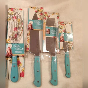 Pioneer Woman Kitchen Set 4pcs Teal NWT